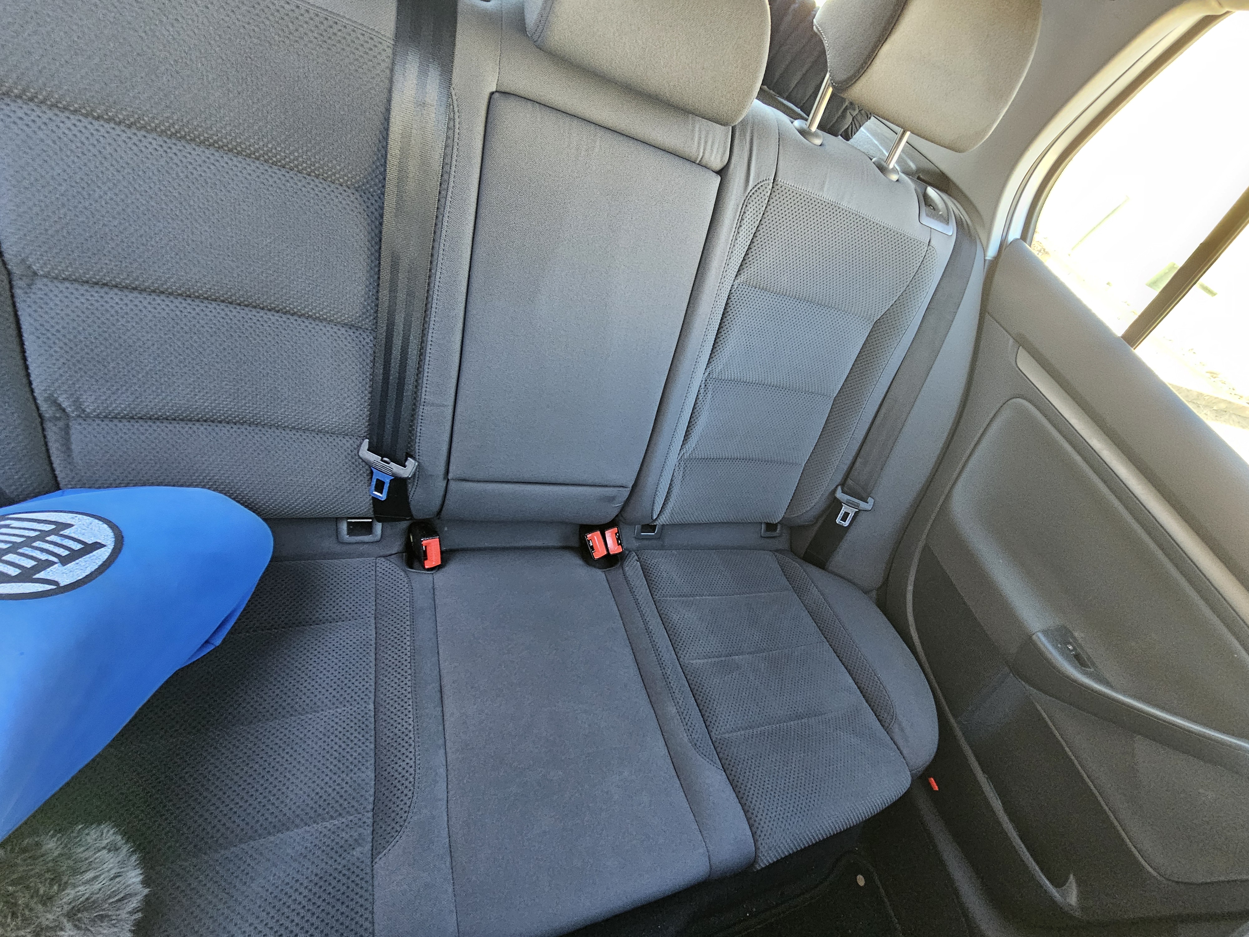 Sauberer Autositz